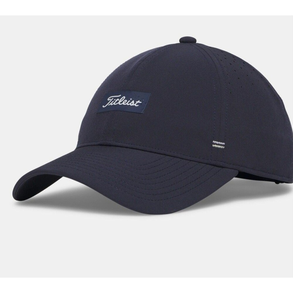 Titleist Charleston Breezer Golf Hat Cap Navy Blue Adjustable Backstrap NEW